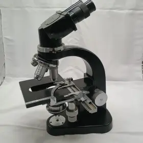 554892 Leitz Ernst Wetzlar Binocular Microscope 4 Objectives
