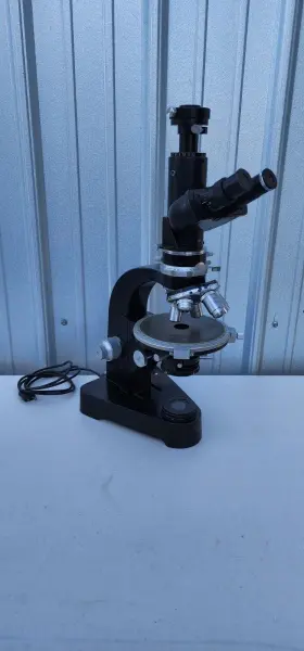 732250 Leitz Vintage Wetzlar Dialux Pol Polarizing Microscope Without Bjectives