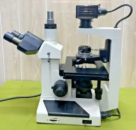 Mi-535 Lieder Inverted Trinocular Optical Instrument Microscope Model