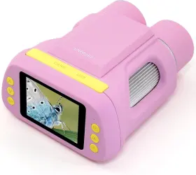 Lm-122p-it Linkmicro Dual Lens Pocket Microscope And Telescope For Kids Portable Educational Kit