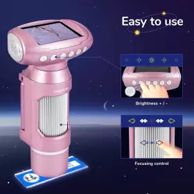 Lm012 Linkmicro Handheld Digital Microscope For Kids 2ftft Lcd Portable 300x 8 Led Photos And #2