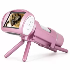Lm012 Linkmicro Handheld Digital Microscope For Kids 2ftft Lcd Portable 300x 8 Led Photos And
