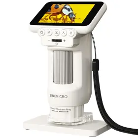 Lm013 Linkmicro Microscope For Kids Adults Pocket Mini Digital With 2.8 Inch Sc