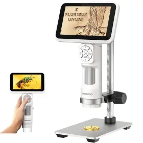Lm115 Linkmicro Lcd Digital Coin Microscope For Adults And Kids 5ftft Handheld Usb