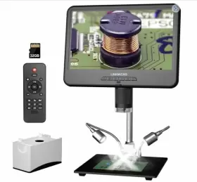 Lm210 Linkmicro 10.1ftft Lcd Coin Digital Microscope Full View For Error Coins 260x 12ft