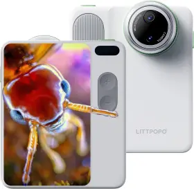 Littpopo 445048955944 Microcam X1 4k Digital Camera 400x Microscope Autofocus 3.5 Inch Touchscreen 64gb