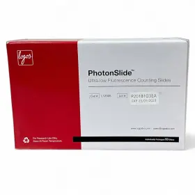 L12005 Logos Bio Ultra-low Fluorescence Counting Slides Exp 2023 - New