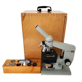 733702 Lomo Biolam C1y42 Microscope Professional Laboratory Equipment Instruments Compound Lg