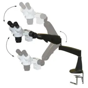 Dmm-s12n-pa77 Lw Scientific Stereo Inspection Microscope