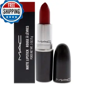 B0006lnkyg Mac Matte Lipstick 612 Russian Red Women 0.1oz