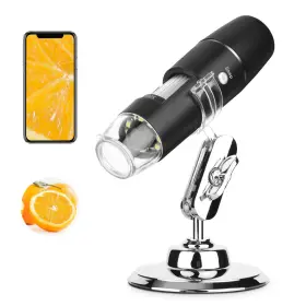 50x-1000x Mafiti W05a Handheld Digital Microscope Wireless Portable For Kids Adults Magni
