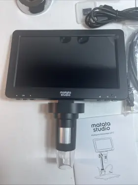 Mtts-mt2 Matata Studios Tested Studio Digital Microscope Lcd 7 Inch Screen Model 16m #2