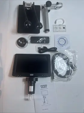 Mtts-mt2 Matata Studios Tested Studio Digital Microscope Lcd 7 Inch Screen Model 16m