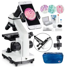 Jhd-h2017-851 Maxlapter Microscope For Kid Student Adult 100x-2000x Compound Monocular Wi
