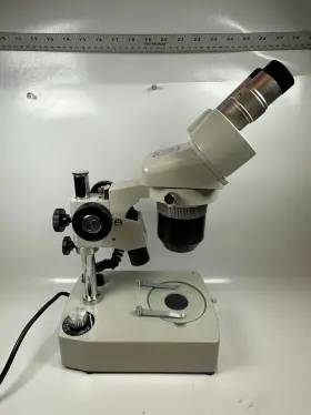 Emt-2 Meiji Techno -emt-2 Dual Power Stereo Microscope - Japan-41815- Good Condition #2