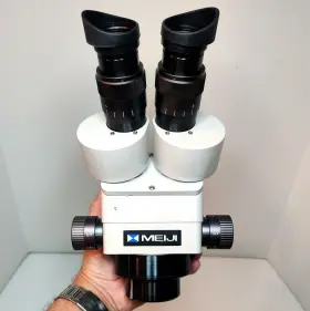 Emz-8tr Meiji Techno Stereo Zoom Trinocular Microscope Swf10x Camera Ready #913 #2
