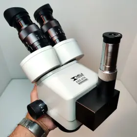 Emz-8tr Meiji Techno Stereo Zoom Trinocular Microscope Swf10x Camera Ready #913
