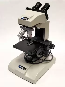 Ml2000 Meiji Binocular Compound Microscope 4x Objectives