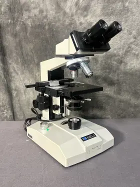 Ml2000l Meiji Binocular Compound Microscope With 3 Objectives