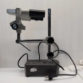 28698 Meiji Techno Bm Stereo Microscope Head With 2x W10x Eyepieces Model