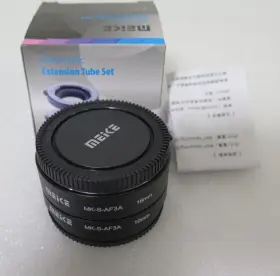 Mk-s-af3a Meke R197934 Automatic Extension Tube Set For Sony Micro Dslr