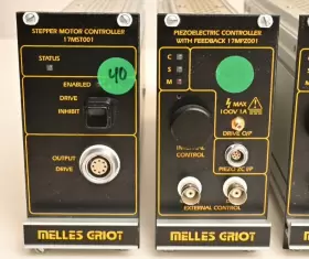 17mst001 Melles Griot 17mpz001 Qty 4 Piezoelectric And Stepper Controllers #3