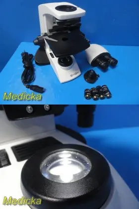 4xobjectives Microoptics Inc 913506 Lasomed Exl Battery Operated Microscope With 33519