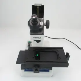 176-809a Mitutoyo Tm-510 Toolmaker Microscope With Stage - Incomplete Parts/repair #2