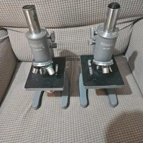 45528 Monolux 45631 Vintage Microscope Lab Mdl 6090