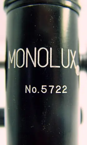 5722 Monolux Vintage Microscope Model #2