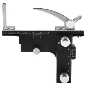 Yb00804 Mootea Microscope Accessories Movable Caliper Ruler Mechanical Stage X-y Moveable St