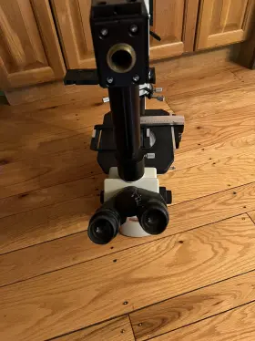 Ae31 Motic Microscope Several Options And 5 Lenses Sold As Is For Parts