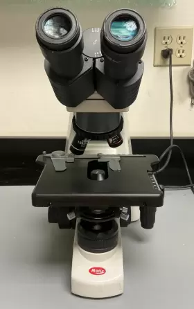 Ba310e Motic Microscope With 4x 10x 40x And 100x Objectives No Power Supply #2