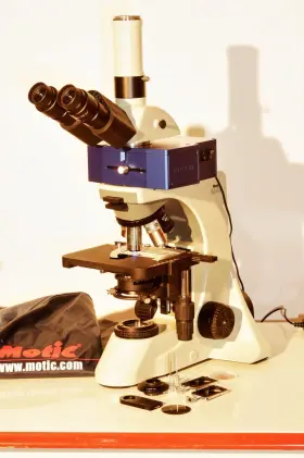 Ba400 Motic Research Led Fluorescence Photomicroscope With Bf Ph Df Kits Plan Fluor