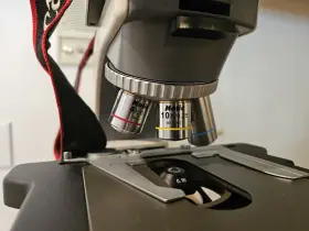 Ba410e Motic Microscope With 4x 10x 40x 100x Objectives Extrass #3