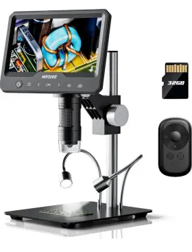 Mdm701 Moysuwe 7ftft Lcd Digital Micrscope 1200x Full View Coin Microscope With Screen