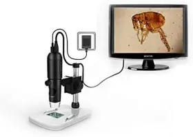 10x-220x Mustcam 726084481411 1080p Full Hd Digital Microscope Hdmi Magnification To A