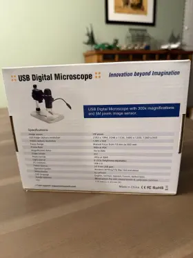Dmc0001n Mustcam New Usb Digital Microscope With 300x Magnification And 5m Pixels Image Sensor #2 Dmc0001n Mustcam New Usb Digital Microscope With 300x Magnification And 5m Pixels Image Sensor #2