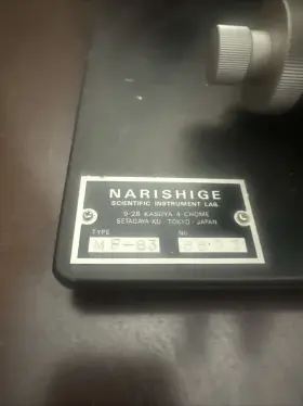 Mf-83 Narishige Scientific Instrument Lab Microforge #2
