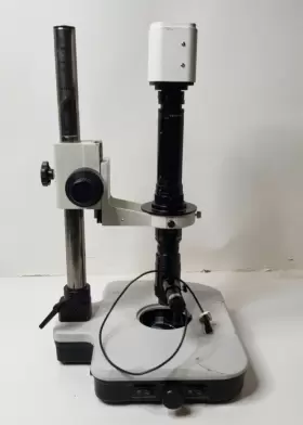 I-50503ad Narvitar Microscope And Illumination Base 3 Attachments #2