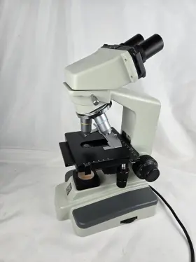 B2-220 National Binocular Microscope - 10x Ocular 3 Objectives #2