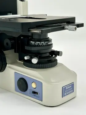 E400 Nikon 040100002290 Eclipse Microscope Without Bjectives And Abbe .90 Condenser - Working #3