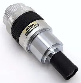 202074 Nikon 0.9 - 2.25x Variable Zoom Relay Lens C-mount Tv Adapter With Parfocal Collar