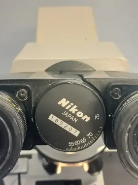 215336 Nikon Labophot Binocular Microscope With 10x Eyepieces 4x 40x Objectives #2