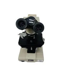 230598 Nikon Labophot Microscope With 4 Pcs E Plan Objective Lens Made In Japan #2