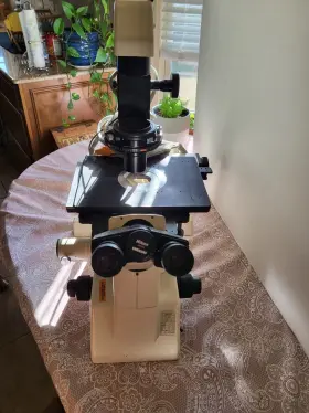 410851 Nikon Diaphot 200 Phase Inverted Contrast Microscope #2