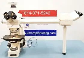 414798 Nikon Carl Zeiss Axioplan Microscope With Digital Sight Ds-5m