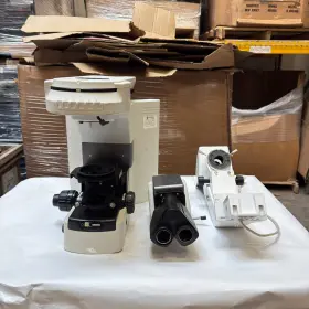 423920 Nikon Eclipse 80i Biological Microscope Metallurgical 3 Parts