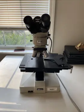 Plan10 Nikon 63198 Optiphot Microscope With 3 Objectives Lens Bd Plan 40 Plan20