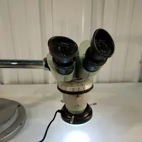 69321 Nikon Microscope Stereozoom Adjustable Table Stand Mount 10x Eyepieces #3